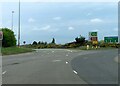 The turn off to the A38 on the Weeford Interchange in WS14 0PL