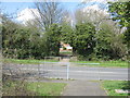 Crossing point on The Harrow Way in RG21 3PA