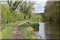 Macclesfield Canal towpath near Brookledge Lane in SK10 4LD