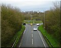 Looking north on the Davenham Bypass (A533) in CW9 8GB