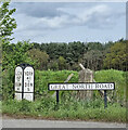 Old Milepost by the A638, Bawtry Road, Rossington parish in DN9 3NW