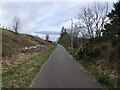 Footpath and cyclepath on the edge of Kingswells in AB15 8TA