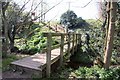 Footbridge to the Haberden in IP33 2FF