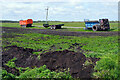 Farm equipment on Woolden Moss in Cadishead & Lower Irlam Ward