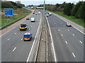 Monkland Motorway looking west towards Junction11 at Stepps Road in G33 5ED