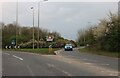 Roundabout on Bath Road, Theale in RG7 4AS