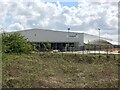 North elevation of Amazon warehouse in CH5 2NP