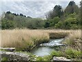 Kenson River at Burton Bridge in East Aberthaw