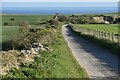 Bridleway to St Alban's Head in BH19 3LN