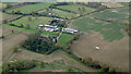 Easthall Farm from the air in SG4 8DH