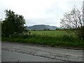 View to Breidden Hill, the quarry and Rodney's Pillar from Llandrinio in SY22 6SS