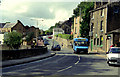 Road junction in Barrowford, Lancashire in BB9 6EG