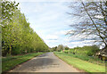 Country Lane near Edgehill in Ratley and Upton