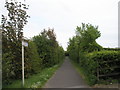 Pathway to Hilsea Station in PO3 5HL