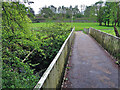 Footbridge over the Kittoch Water in G74 1EY