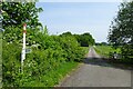 Bridleway towards Royal Hunting Lodge Farm in YO30 1BD