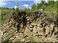 Disused ironstone quarry in Treorchy Community