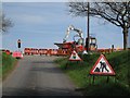 Roadworks at Crossroads in GU28 0ED