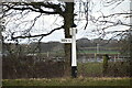 Roadsign, Church Lane in BN27 3YD