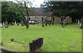 St Laurence Church and graveyard, Wormley in EN10 7PY