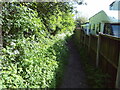 Public footpath off Mansfield Road, Hasland in S44 5XH