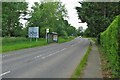 Bus shelter on the B4044 in OX29 4TN