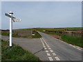 The Northerly Crossroad in the triad at Beara Down in EX31 4EF