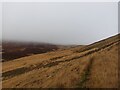 Foothills of Foel Deg ar Bedol (right) in SA18 1AY