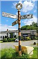 Direction Sign - Signpost at Threapland in Plumbland