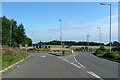 Roundabout at north end of Green Lane in HP2 7GY