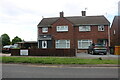 Semi-detached houses on Berechurch Hall Road, Colchester in CO2 8QR