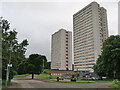 Sandyhills Tower Blocks in G32 9JW