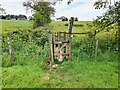 Footbridge on a footpath to the Bear Inn in DE56 2RD