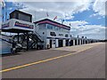 Pitlane at Thruxton circuit in SP11 8PW