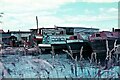 Boats awaiting restoration at Norton Canes boatyard, Wyrley & Essington Canal in WS11 9PY