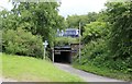 Train passing over tunnel in KY1 4DR