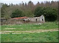 Derelict farm building, Doles Farm in SP11 0EZ