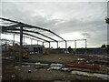 Building work on industrial estate, Hope Green in SK12 1YQ