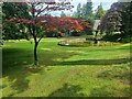 The fountain in Kailzie Gardens in EH45 9HS