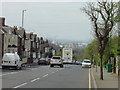 The view down Carlton Road in NG3 7GD