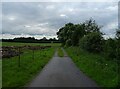 Farm track off Congleton Road near Brickyard Farm in CW12 2JD