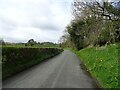 Minor road towards Gwernaffield in CH7 1SA