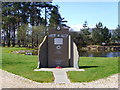 RAF Memorial at Alnness Point Business Park in IV17 0XB