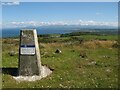 Mynydd Eilian trig point in LL68 9NG