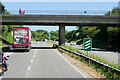 Bridge over the A38 near to Indian Queens in TR9 6NB
