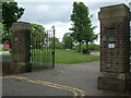 Gates to Kingswood Park in BS15 9PE