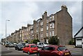 Sandstone tenement blocks, Clepington Road, Dundee in DD3 8SE