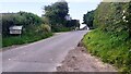 Entering Torpenhow on rural road from the south in CA7 1HW
