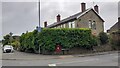 Houses of Green Mount at the junction of Whalley Road and Whiteacre Lane in BB7 9GE