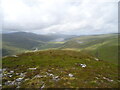Loch Achall from Meall nan Uan in IV26 2XQ